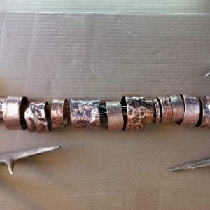 Copper Bracelets Set